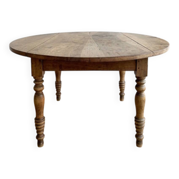 Antique solid wood dining table