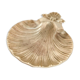 St. James shell ashtray in golden brass