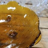 Vintage amber dish