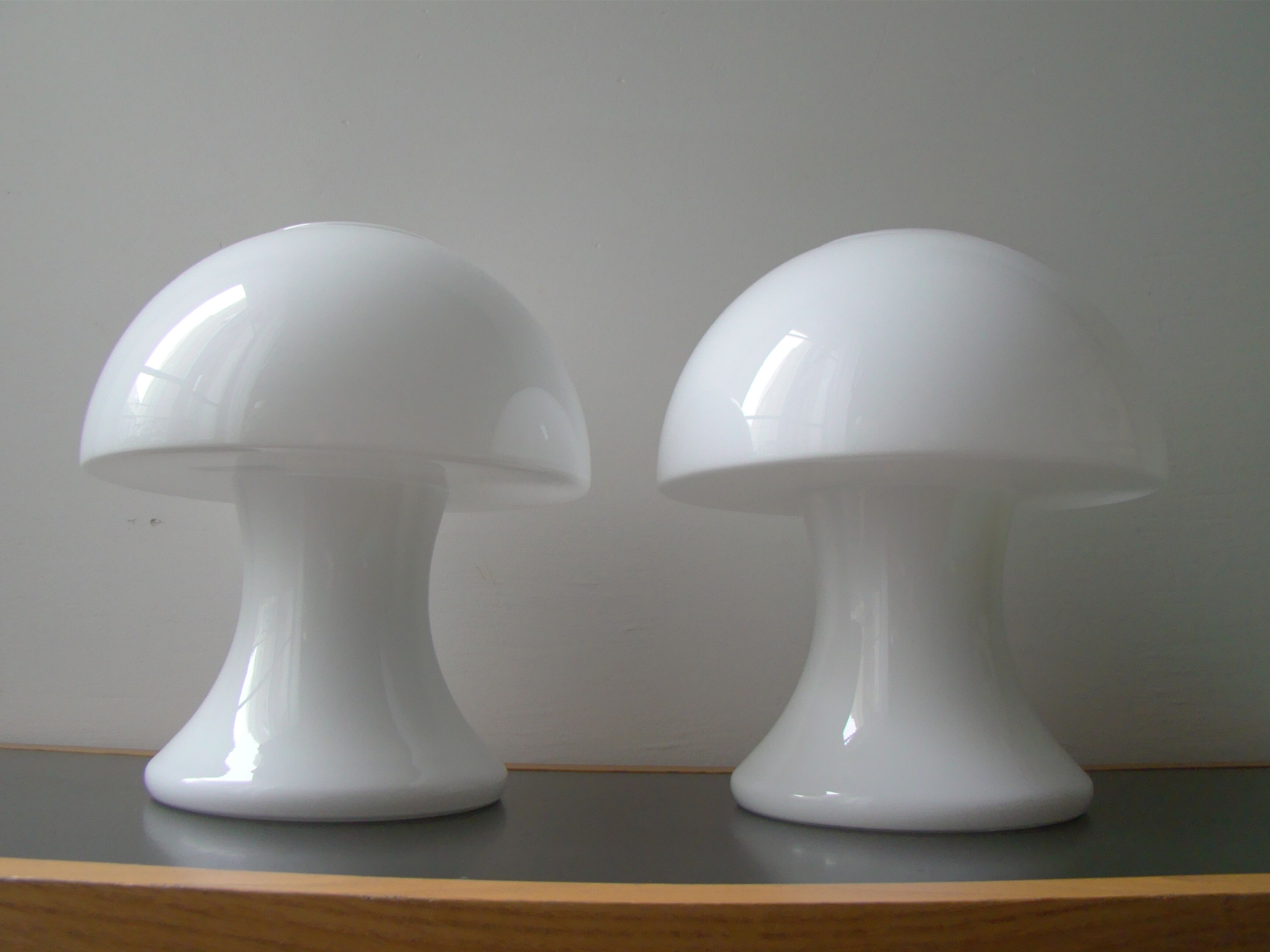 Pair of vintage lamps "Funghi " by SCE