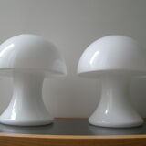 Paire de  lampes vintages "Funghi " par SCE