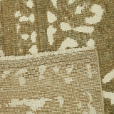 1980s 283 cm x 366 cm beige wool carpet