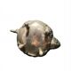 Silver-plated metal teapot