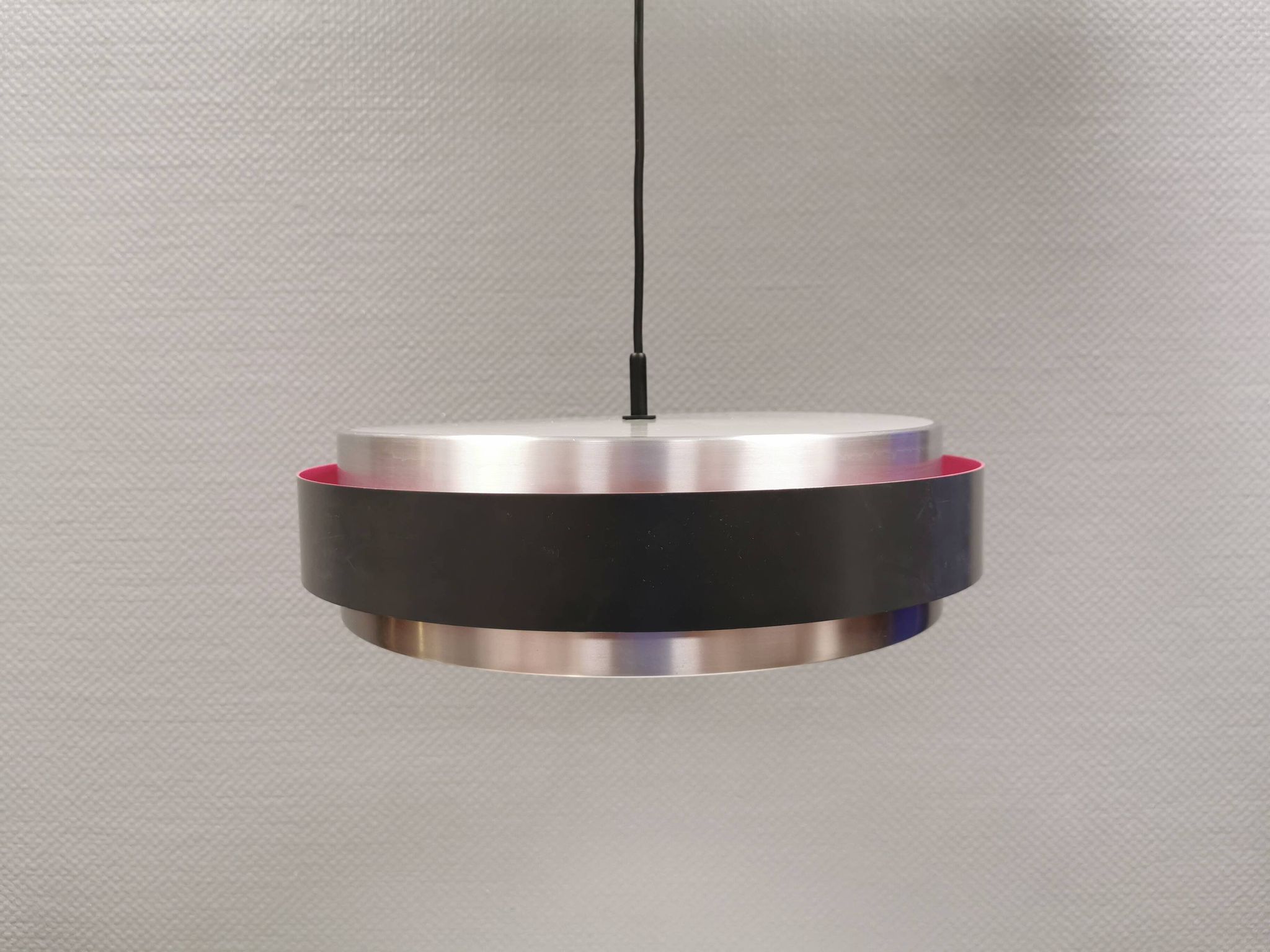 Rare Sera hanging lamp, designed by Jo Hammerborg for Fog & Mørup in 1968