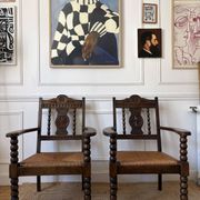 Paire de fauteuils dans le goût de Charles Dudouyt 1940