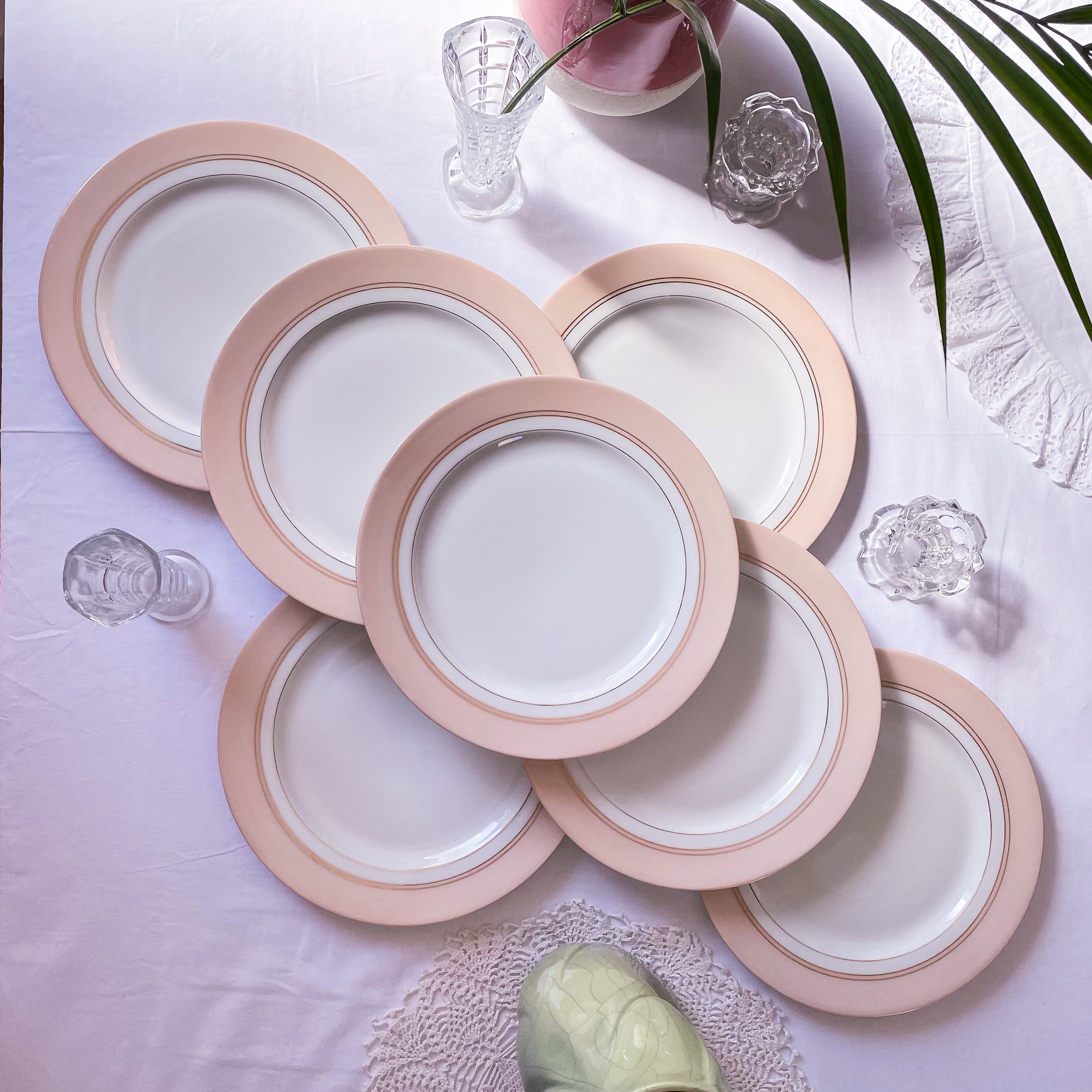 Limoges porcelain service