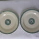 2 assiettes plates Creil Montereau modèle service anglais 211206