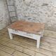 Distressed drawer coffee table, country farmhouse.