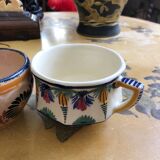 Set of Quimper large cups