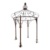 Gloriette, arbour, wrought iron pergola