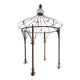 Gloriette, arbour, wrought iron pergola