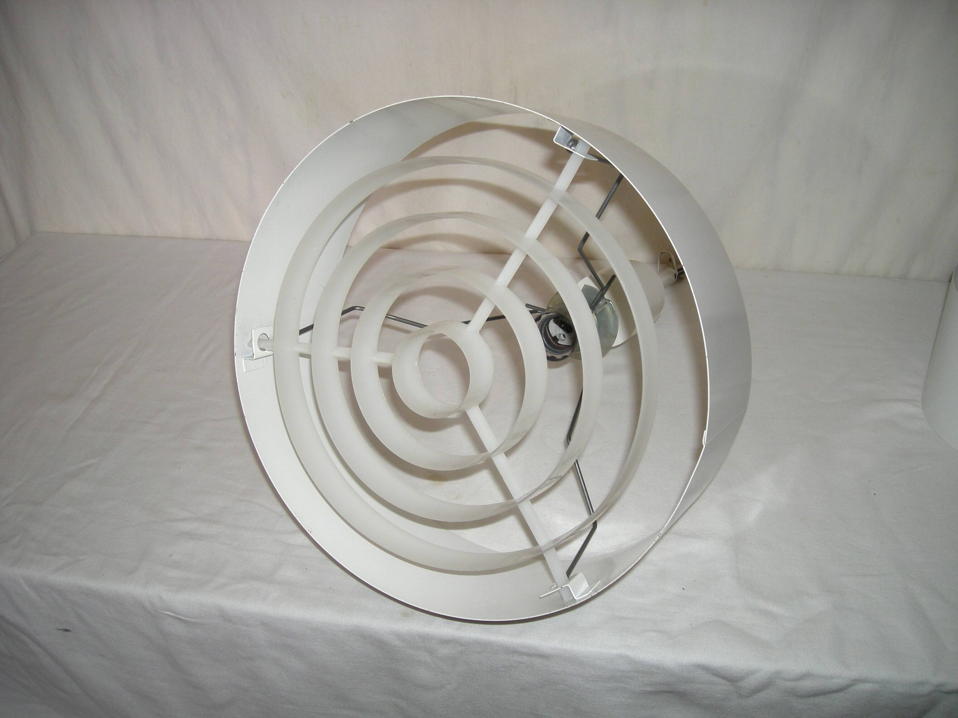 Scandinavian style pendant light from the 60s