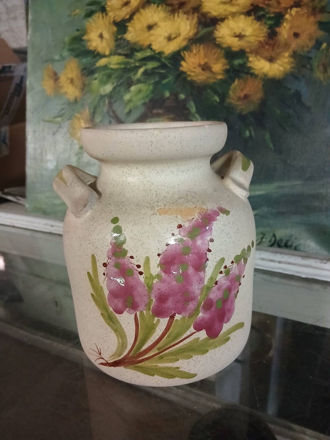 Stoneware vase