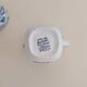 Set of 6 coffee cups and milk jug