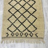 Handcrafted Moroccan Berber carpet 180 X 92 CM