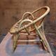 Fauteuil enfant en rotin