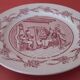 Talking plate with theme series the wedding in the countryside