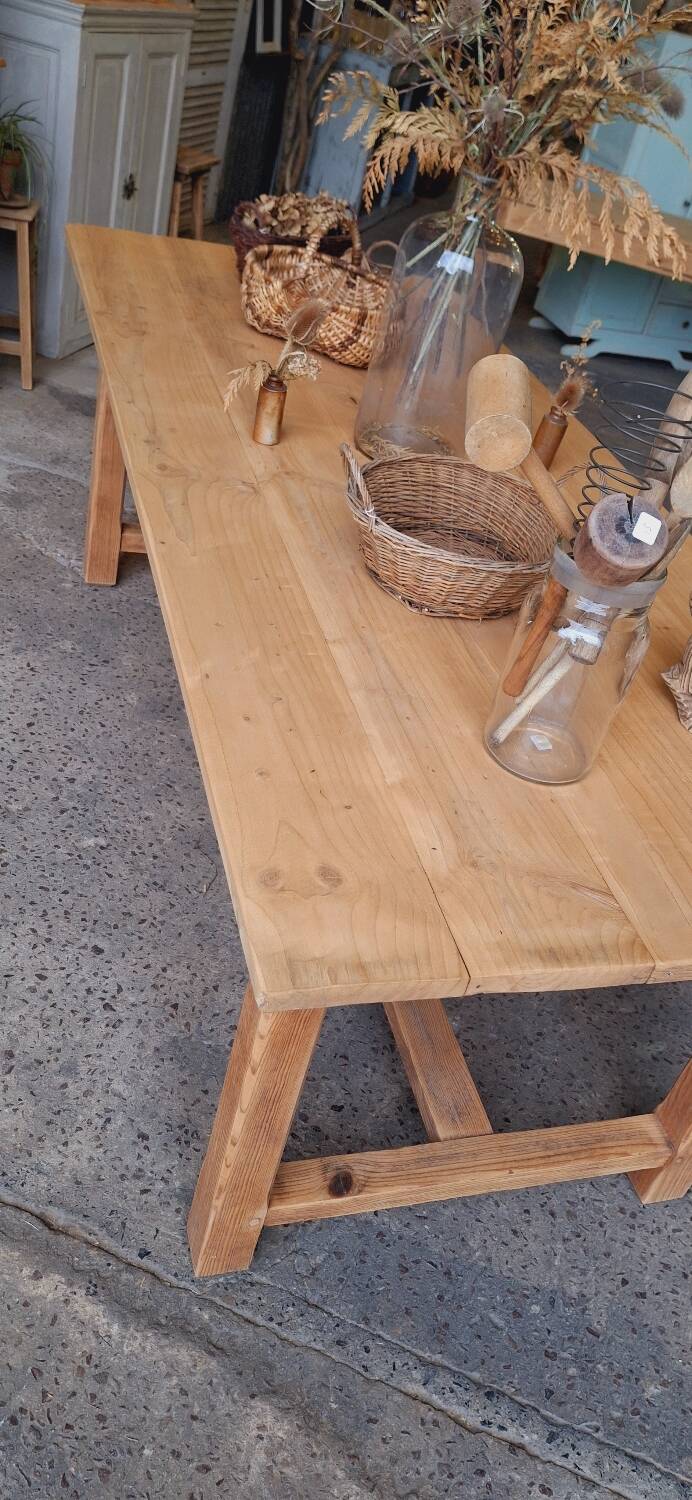 Old farmhouse table