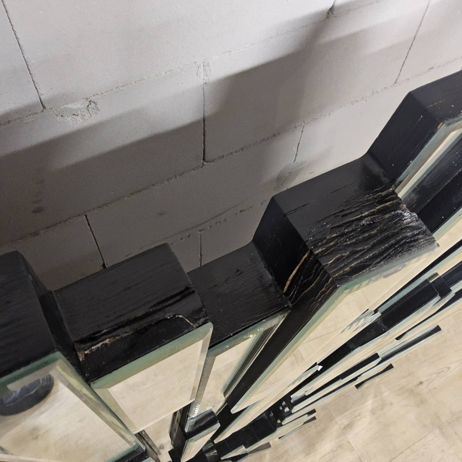 Large Hollywood Regency Eichholtz Sunburst mirror 120x120cm