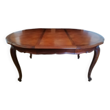 Louis XV style dining table, and its 2 extensions.