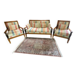Empire sofa and 2 armchairs, return from Egypt