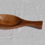 Wooden aperitif dish