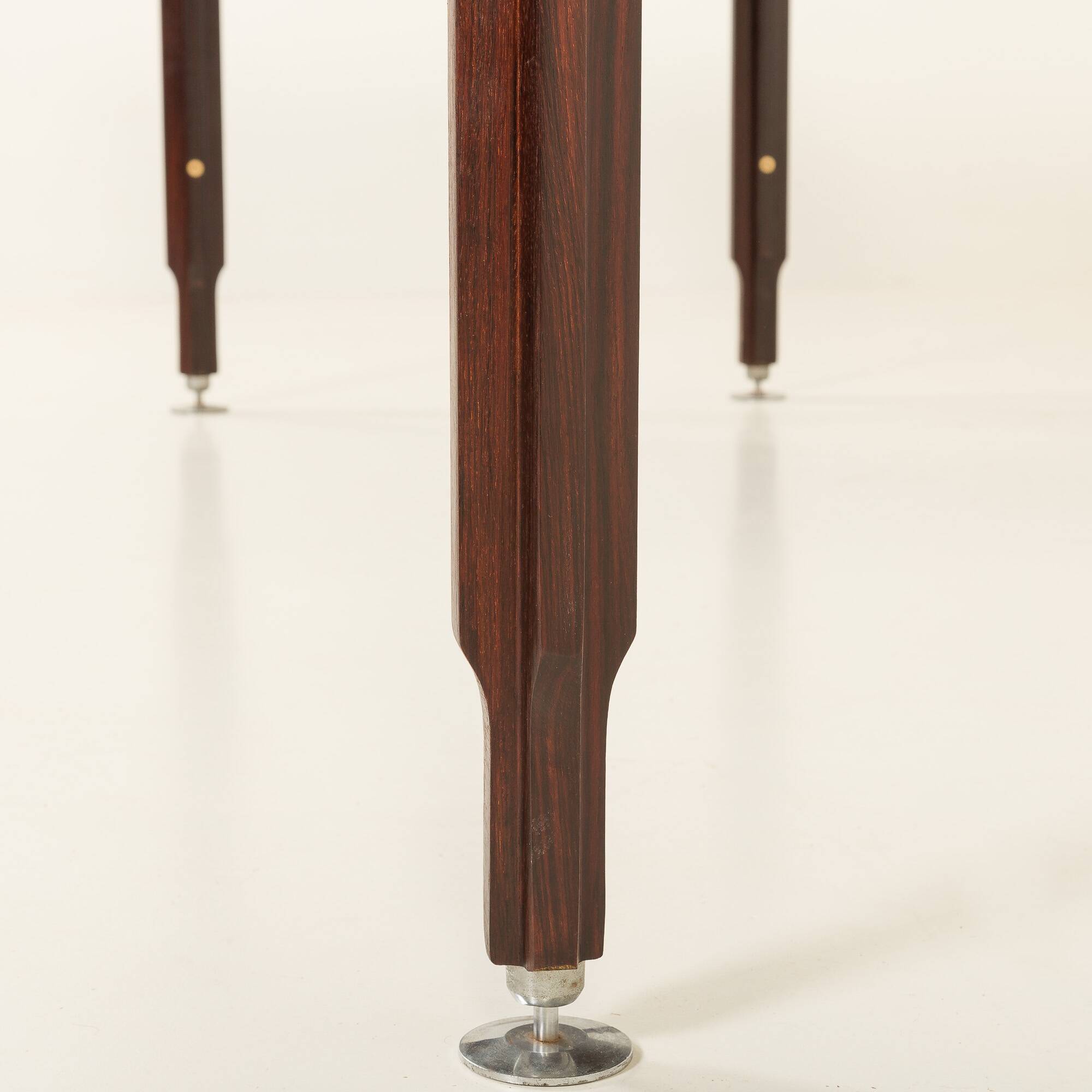 Italian extra long mid century rosewood table 1960s