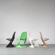 Black “Casalino” chair from the 2000s by Alexander Begge for Casala, Germany – Large Stock!