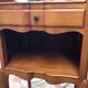 Pair of Louis XV style bedside tables in solid wood