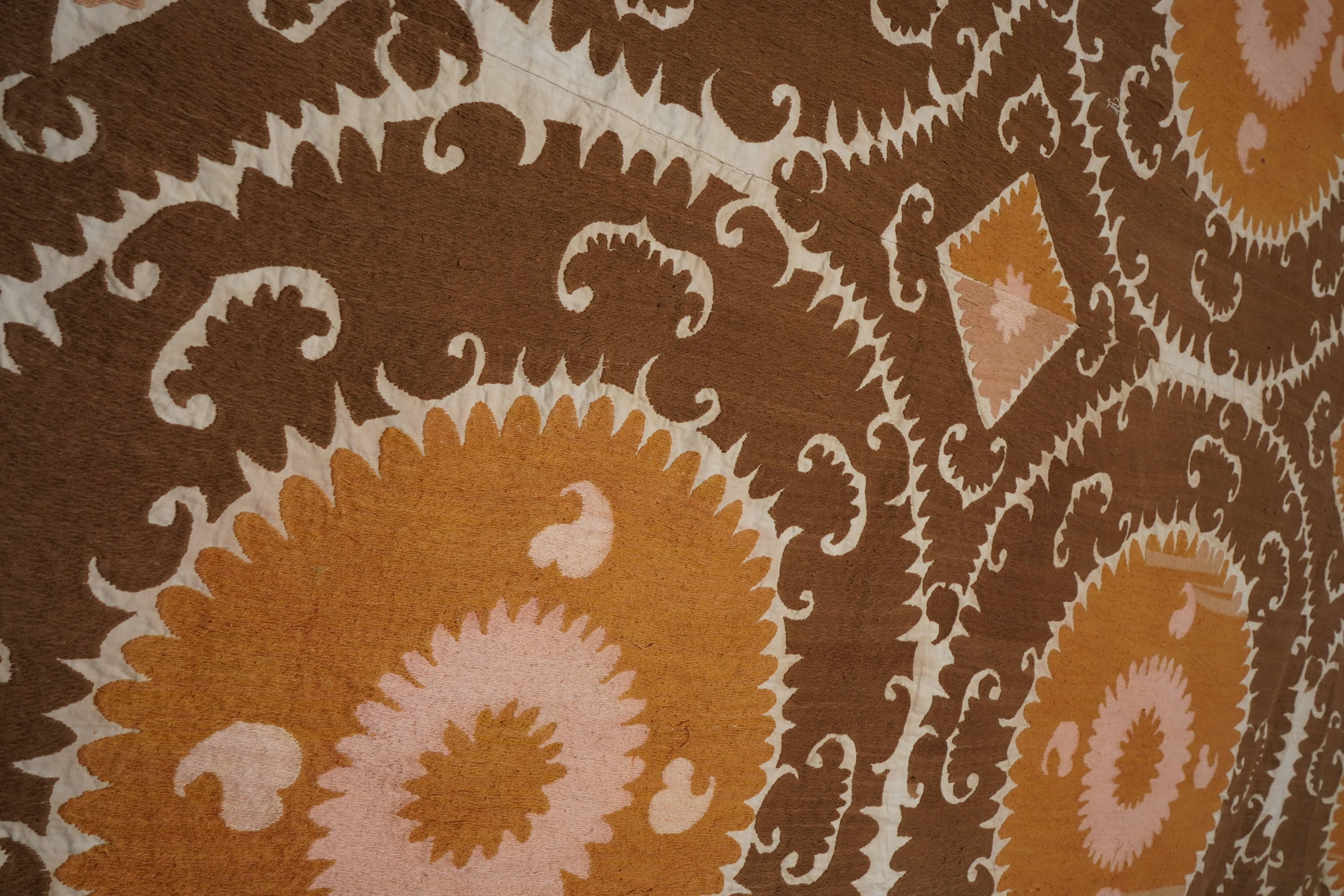 Hand-knotted rug, vintage Turkish rug 230x370 cm