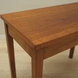 Table basse en teck, design danois, années 1970, production : Danemark