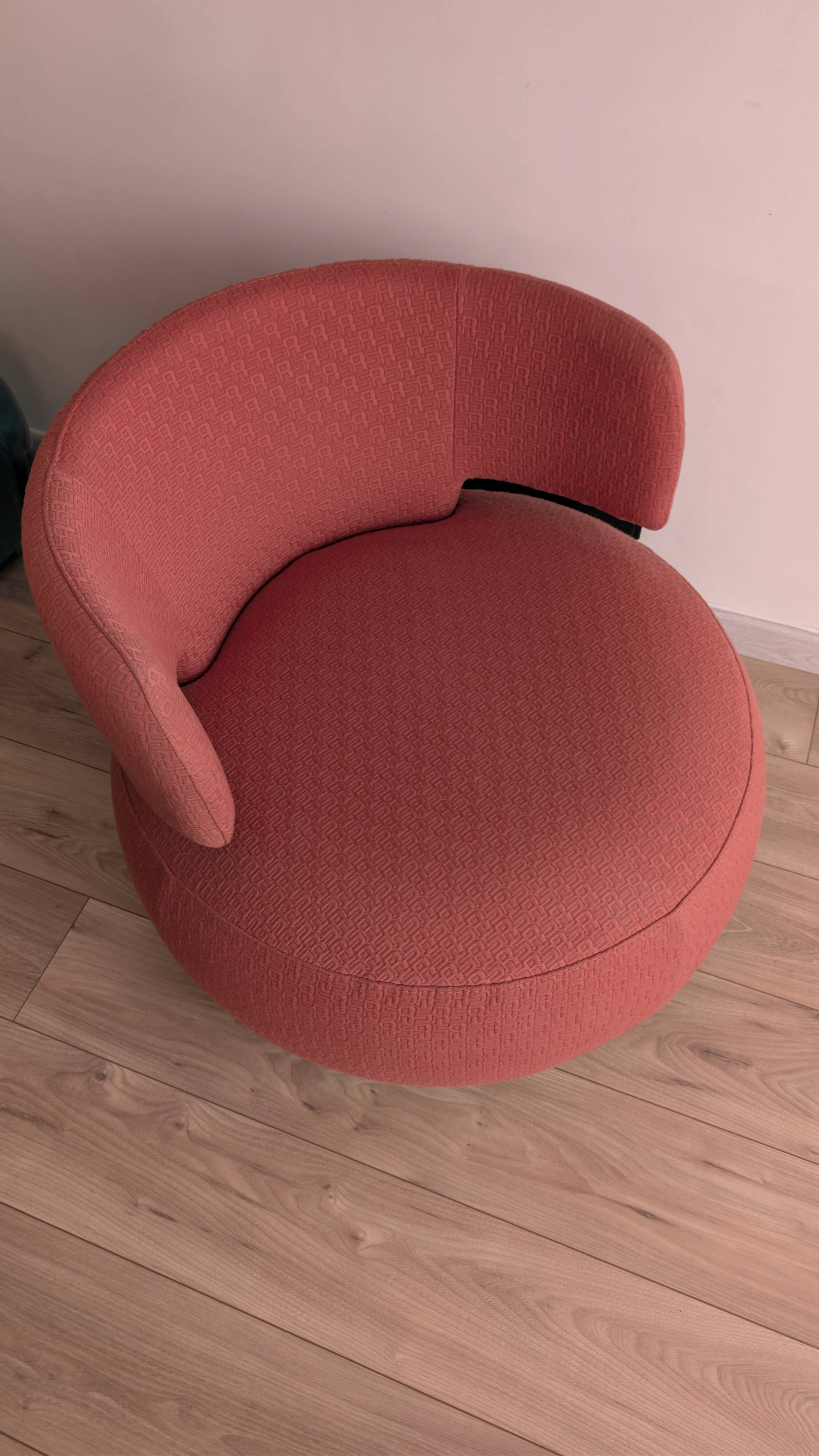 Curl armchair by Roche Bobois by Tapinassi & Manzoni x Sonia Rykiel Maison