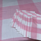 Old tablecloth & 10 napkins