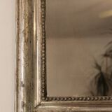 Louis Philippe silver mirror