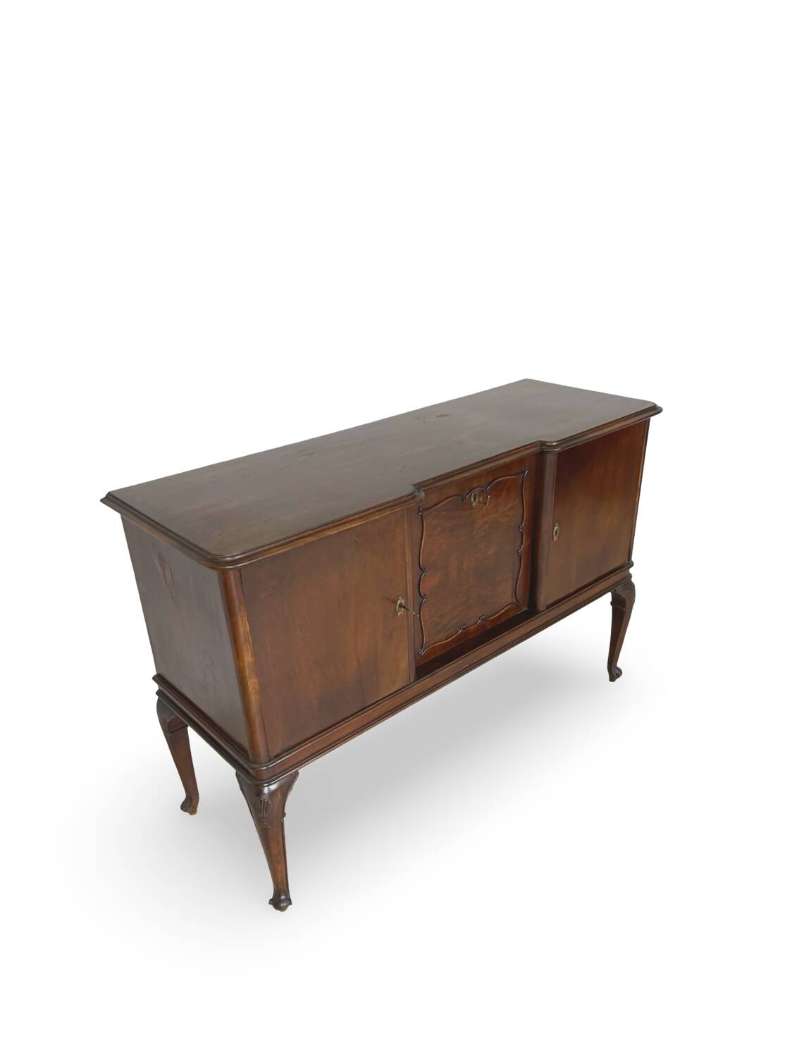 Élégant buffet italien fabriqué par Galleria G. Malafronte, Rome, années 1940