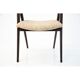 Four beige chairs, model compass, designed by K. Kristiansen, Denmark, 1960
