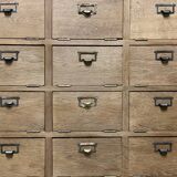 Notary's trade furniture with oak valve