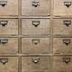 Notary's trade furniture with oak valve