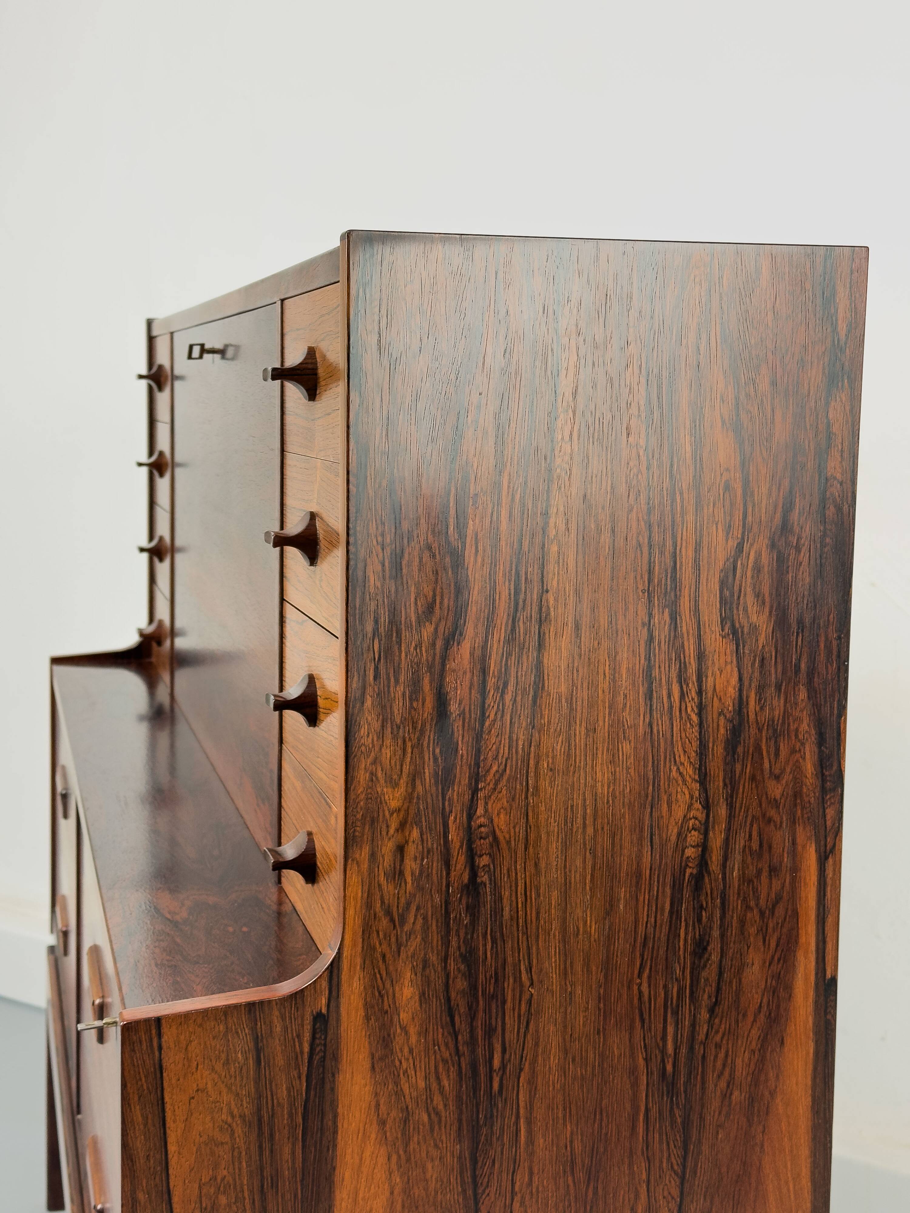 Bureau Secrétaire Mid Century par Arne Wahl Iversen pour Vinde Møbelfabrik, 1960s