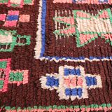 Old berber carpet - 123 x 290 cm
