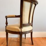 Executive chair, leatherette, XIXth