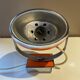 Orange eye ball wall lamp