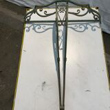 Forged iron wall console