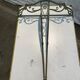 Forged iron wall console