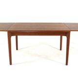 Henning Kjearnulf Vejle rectangular extendable dining table - danish design