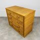 Commode rotin vintage
