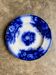 Sarreguemines round hollow dish in blue ironstone