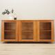 Pine showcase, Danish design, 1980s, production: Denmark