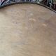 Old bronze frame mirror