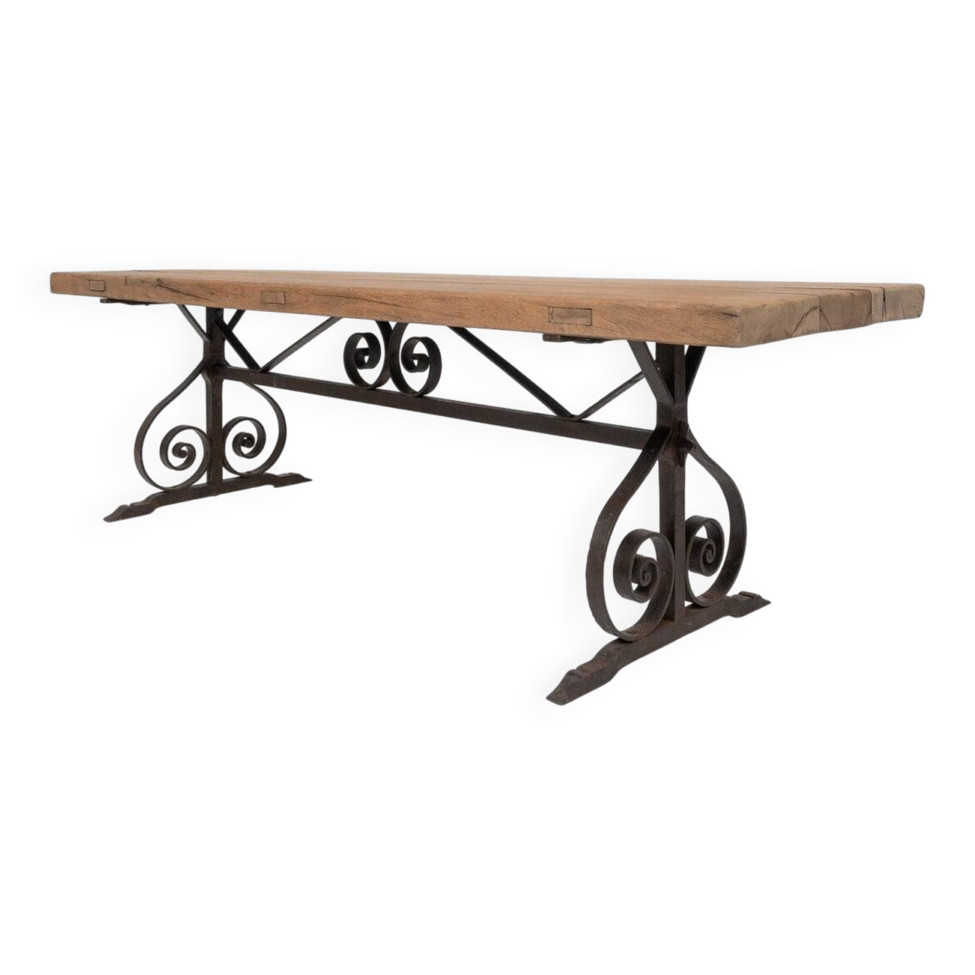 Antique French Oak Table, 1850